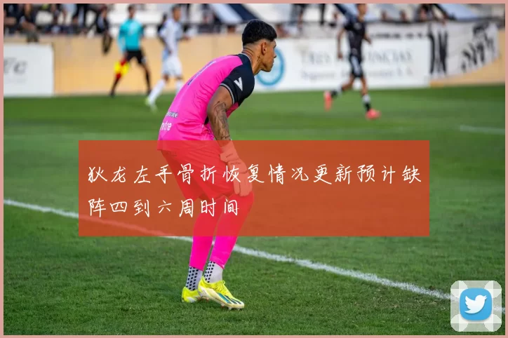 狄龙左手骨折恢复情况更新预计缺阵四到六周时间